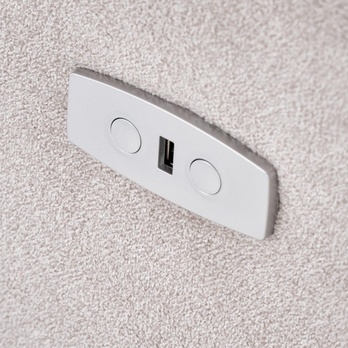 Relaxační křeslo CORANAU světle béžová 10