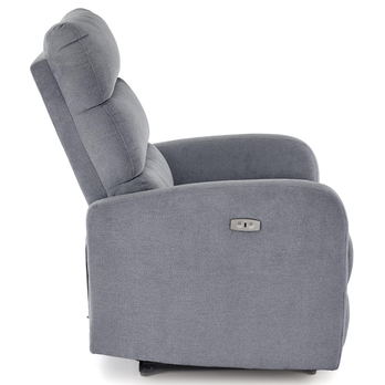 Relaxační křeslo CORANAU šedá 4