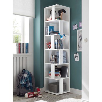 Regál  CORNER SHELF bílá 1