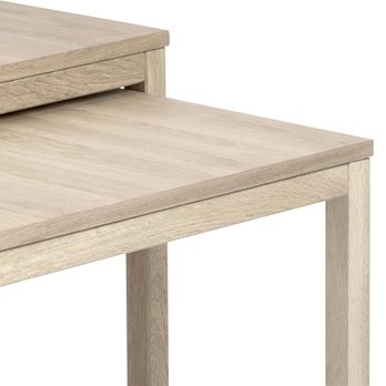 Set konferenčních stolků CORNUS bělený dub, 2 ks 3