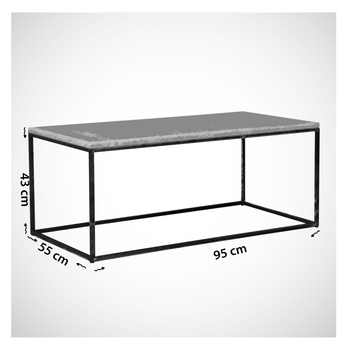 Konferenční stolek COSCO černá 3