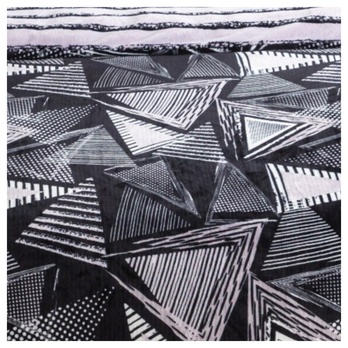 Povlečení COSIN černá/bílá, 70x90 a 140x200 cm 2