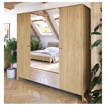 Šatní skříň COZY olejovaný dub 1