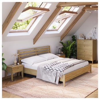 Komoda  COZY olejovaný dub, šířka 92 cm 5