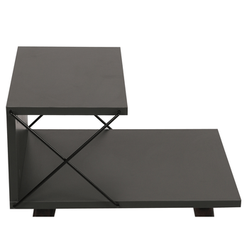 Noční stolek  CROSS antracitová 5