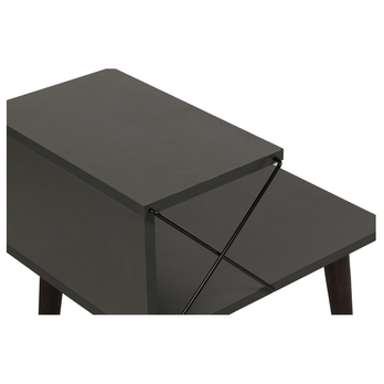 Noční stolek  CROSS antracitová 6