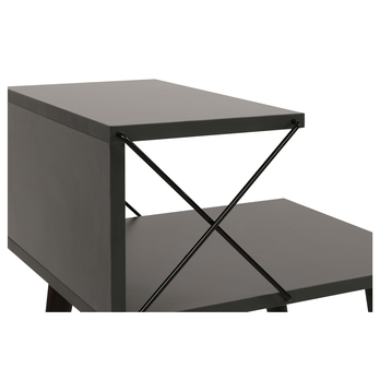 Noční stolek  CROSS antracitová 7