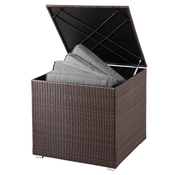 Zahradní box CUBE hnědá 3