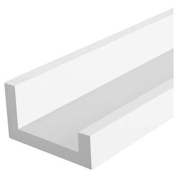 Nástěnná police CUBES 60 bílá, 2 ks 3