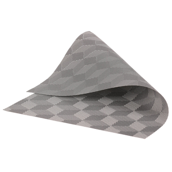 Plastové prostírání CUBES šedá 2