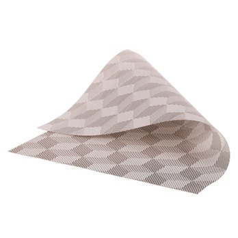 Plastové prostírání CUBES krémová 2