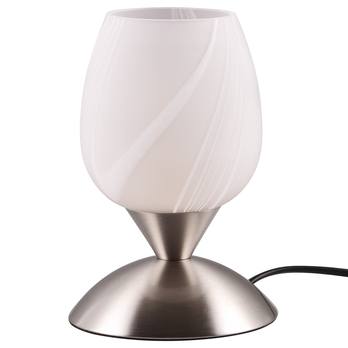 Stolní lampa CUP II bílá/chrom 1