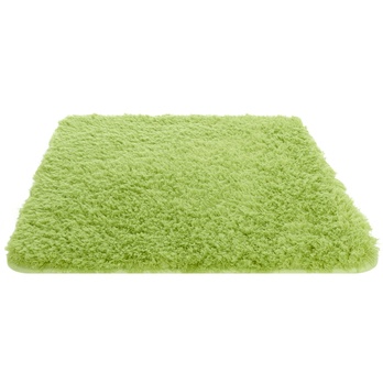 Koupelnová předložka CURLY 2 zelená 1