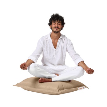 Sedací polštář CUSHION světle hnědá 2