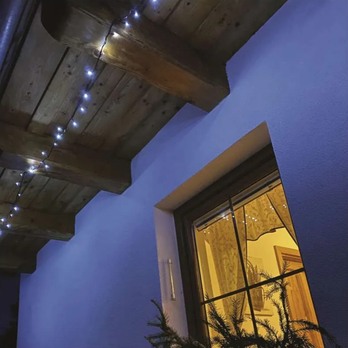 Vánoční LED řetěz D4AC03 studená bílá, délka 12 m 3