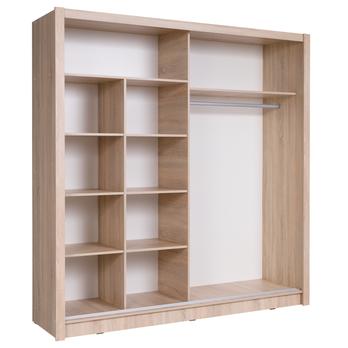 Šatní skříň DAFNE dub sonoma 1