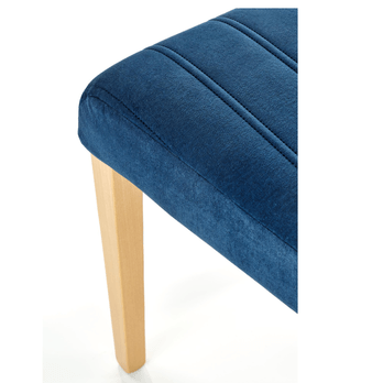 Jídelní židle DAIGU 3 dub medový/modrá 4