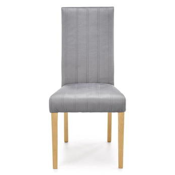 Jídelní židle DAIGU 3 dub medový/světle šedá 1