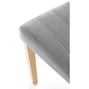 Jídelní židle DAIGU 3 dub medový/světle šedá 4