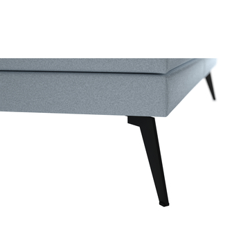 Postel s matrací DAISY pastelově modrá 2