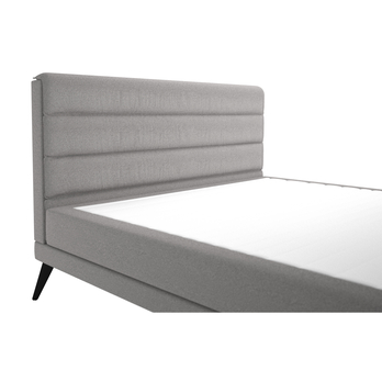 Postel s matrací DAISY šedá 1