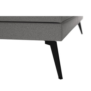 Postel s matrací DAISY šedá 2