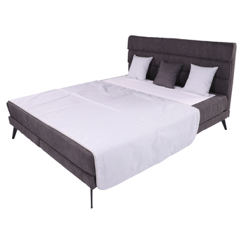 Postel s matrací DAISY antracitová 1