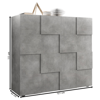 Komoda DAMA 1 beton 4