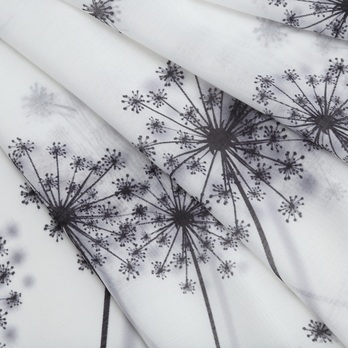 Záclona DANDELION bílá, 145x50 cm 2