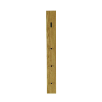 Nástěnný věšák DAONE V dub/černá 2