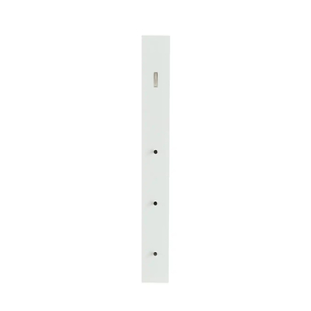 Nástěnný věšák DAONE V bílá/stříbrná 2