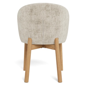 Jídelní židle DARLENE béžová/matný dub 3