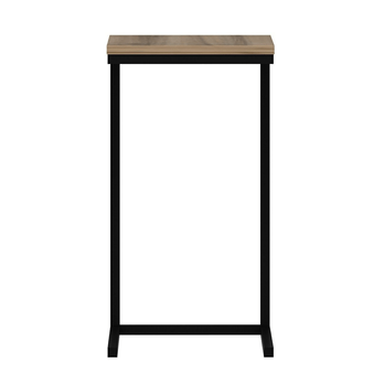 Přístavný stolek DAVIN ořech/černá 2