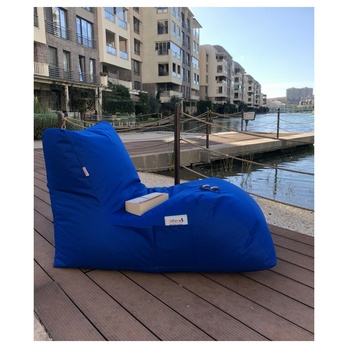 Outdoor sedací vak DAYBED modrá 1