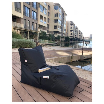 Outdoor sedací vak DAYBED černá 1