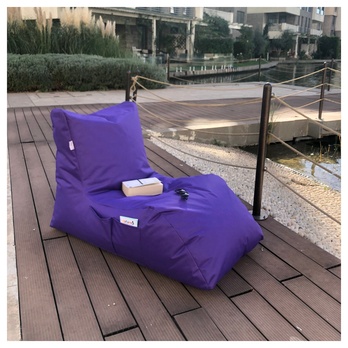 Outdoor sedací vak DAYBED fialová 1