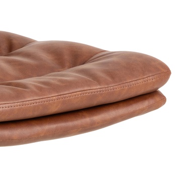 Jídelní židle DEAN hnědá/matná černá 7