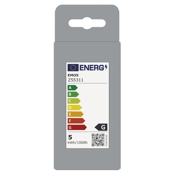 Dekorativní LED žárovka DECO SMOKED Z55311 E27, 4,5W, teplá bílá 5