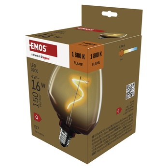 Dekorativní LED žárovka DECO Z59G01 E27, 4W, teplá bílá 2