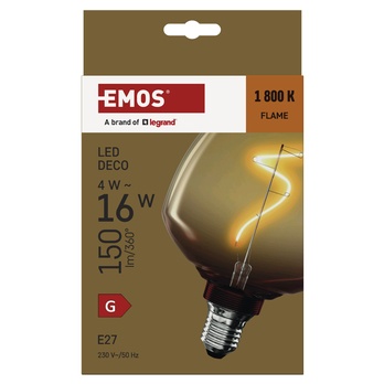 Dekorativní LED žárovka DECO Z59G01 E27, 4W, teplá bílá 3