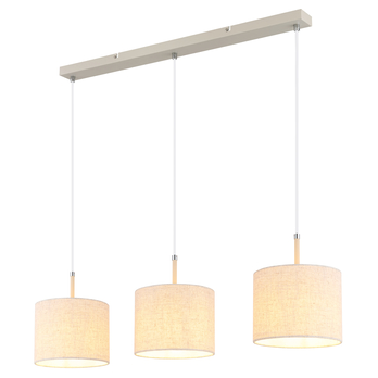 Závěsné svítidlo DELEON 3 písková 2