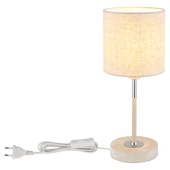 Stolní lampa DELEON písková 4