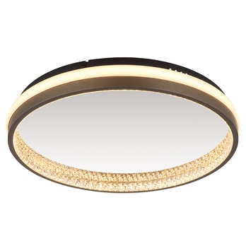 Stropní svítidlo DELLA tmavě šedá/černá/bílá 2