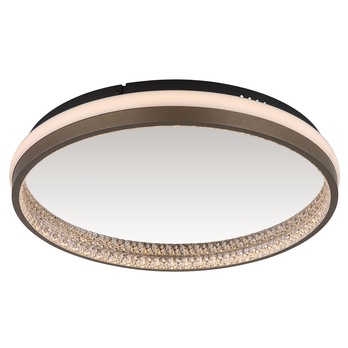 Stropní svítidlo DELLA tmavě šedá/černá/bílá 4