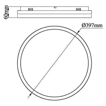 Stropní svítidlo DELLA tmavě šedá/černá/bílá 7
