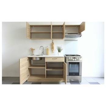 Kuchyňská linka DELTA 180 cm, dub sonoma 1