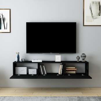 TV stolek DENBY černá 2