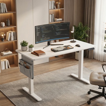 Psací stůl DESK 6 bílá 2