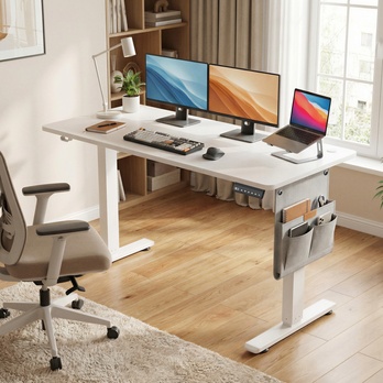 Psací stůl DESK 6 bílá 1