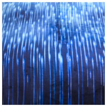 Povlečení DÉŠŤ modrá, 70x90 a 140x220 cm 2